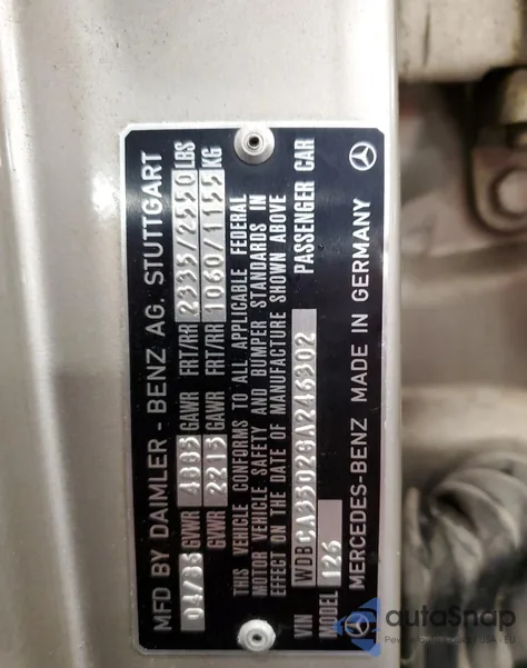 WDBCA35D2GA246302